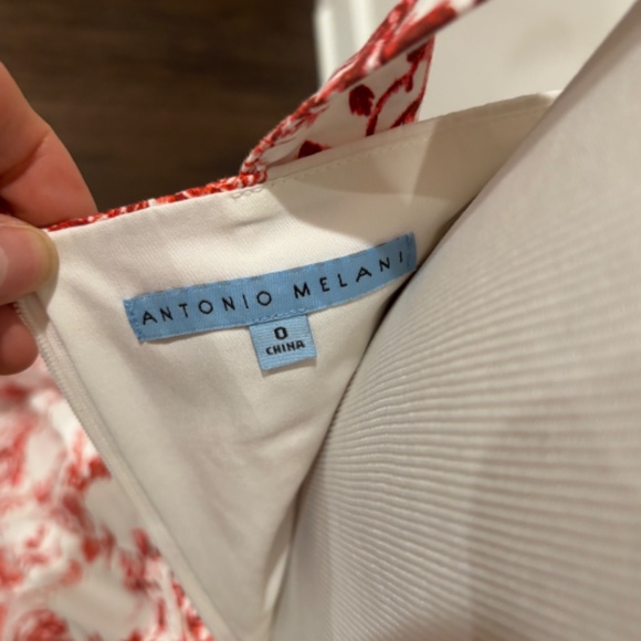 Antonio Melani Tobi Floral Print Midi Dress size 0 - Picture 5 of 7